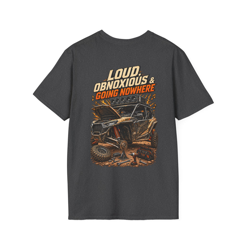 60K Golf Cart Loud, Obnoxious & Going Nowhere T-shirt
