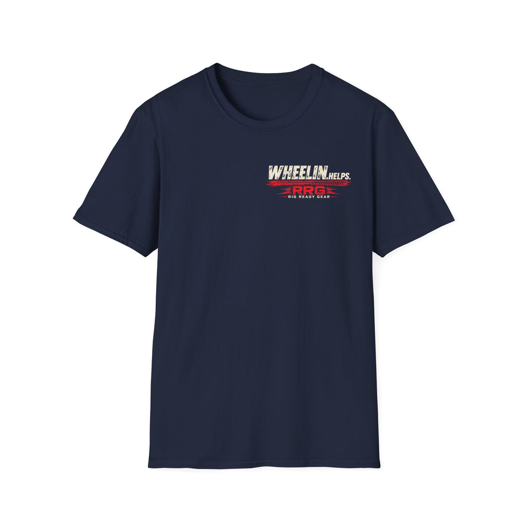 WHEELIN HELPS T-shirt
