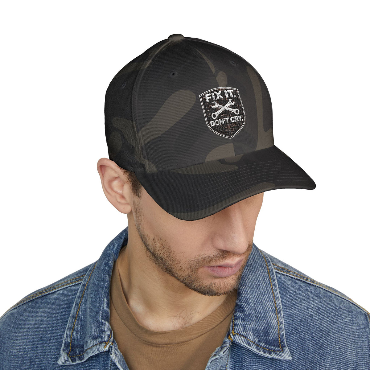 Fix It Don’t Cry Embroidered Cap