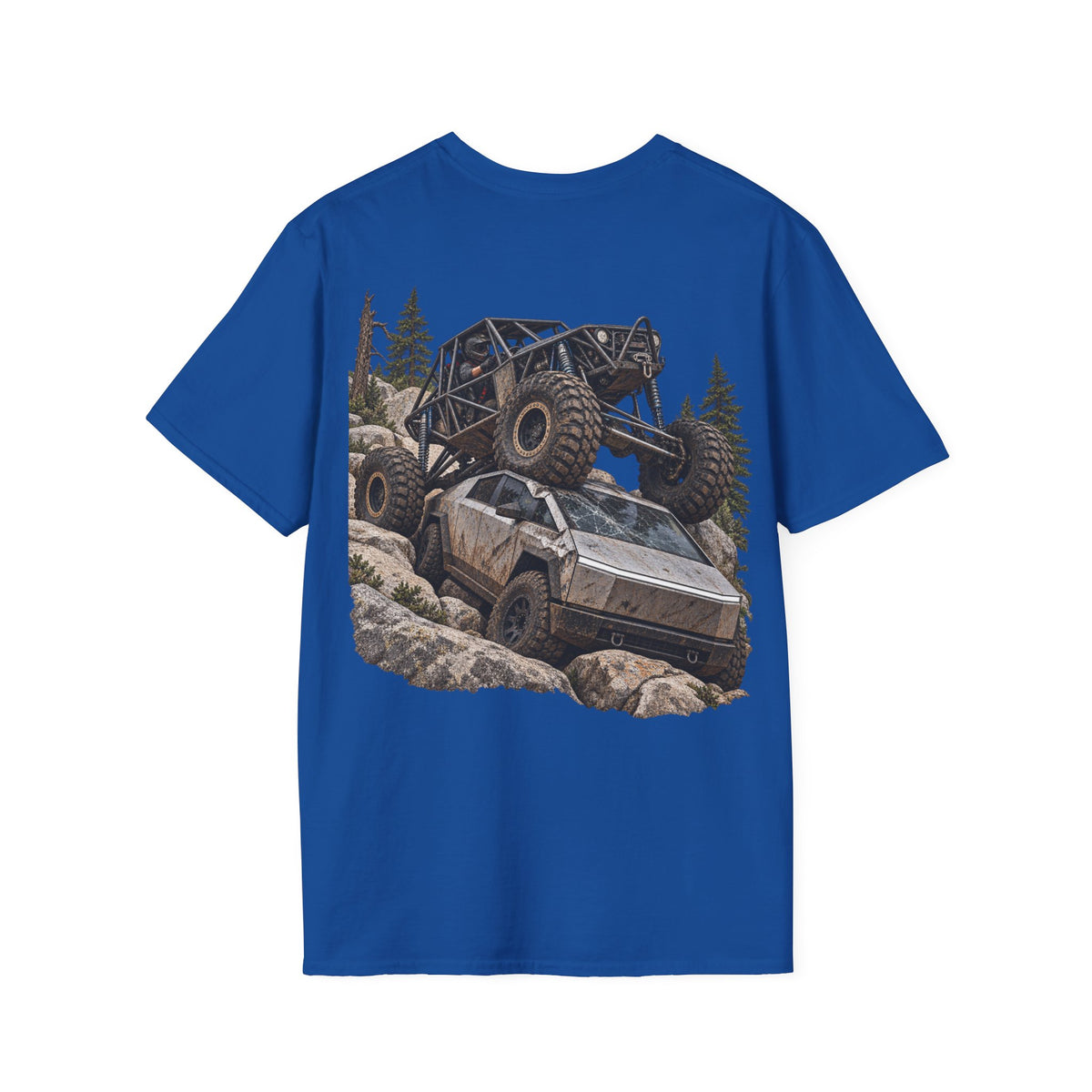 Cybertruck Crush — Rock Crawler T-Shirt