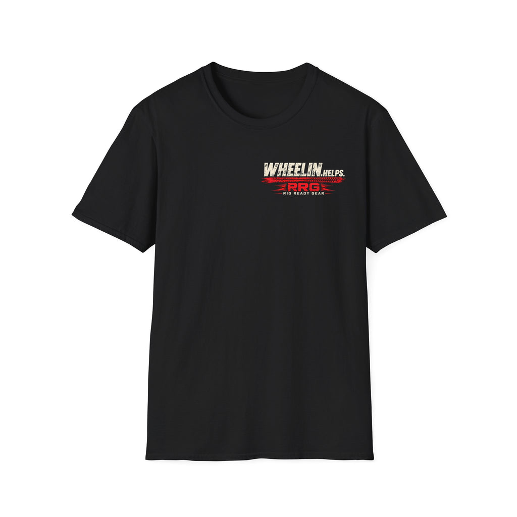 WHEELIN HELPS T-shirt