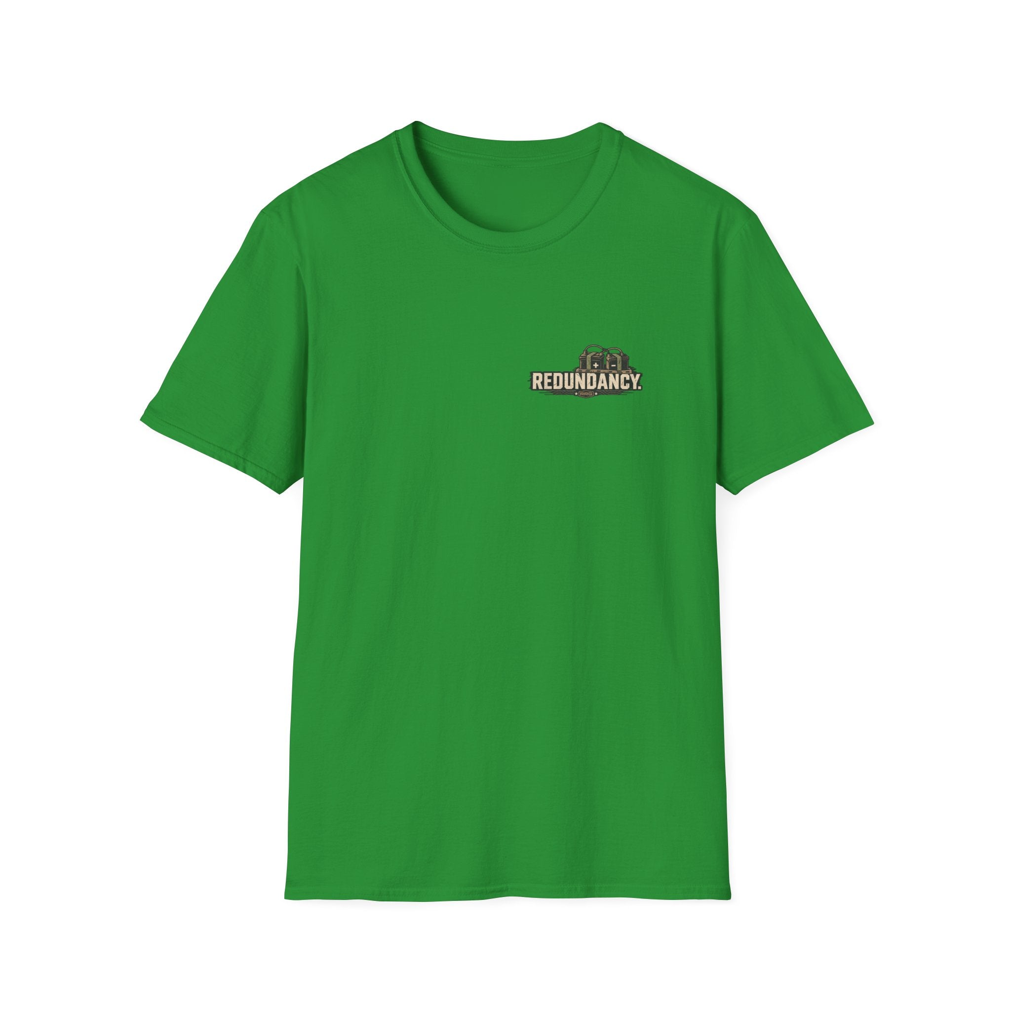 Dual Batteries. Single Recovery Point. T-shirt