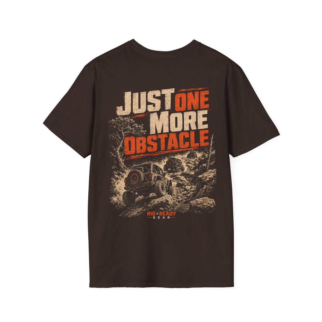 JUST ONE MORE OBSTACLE