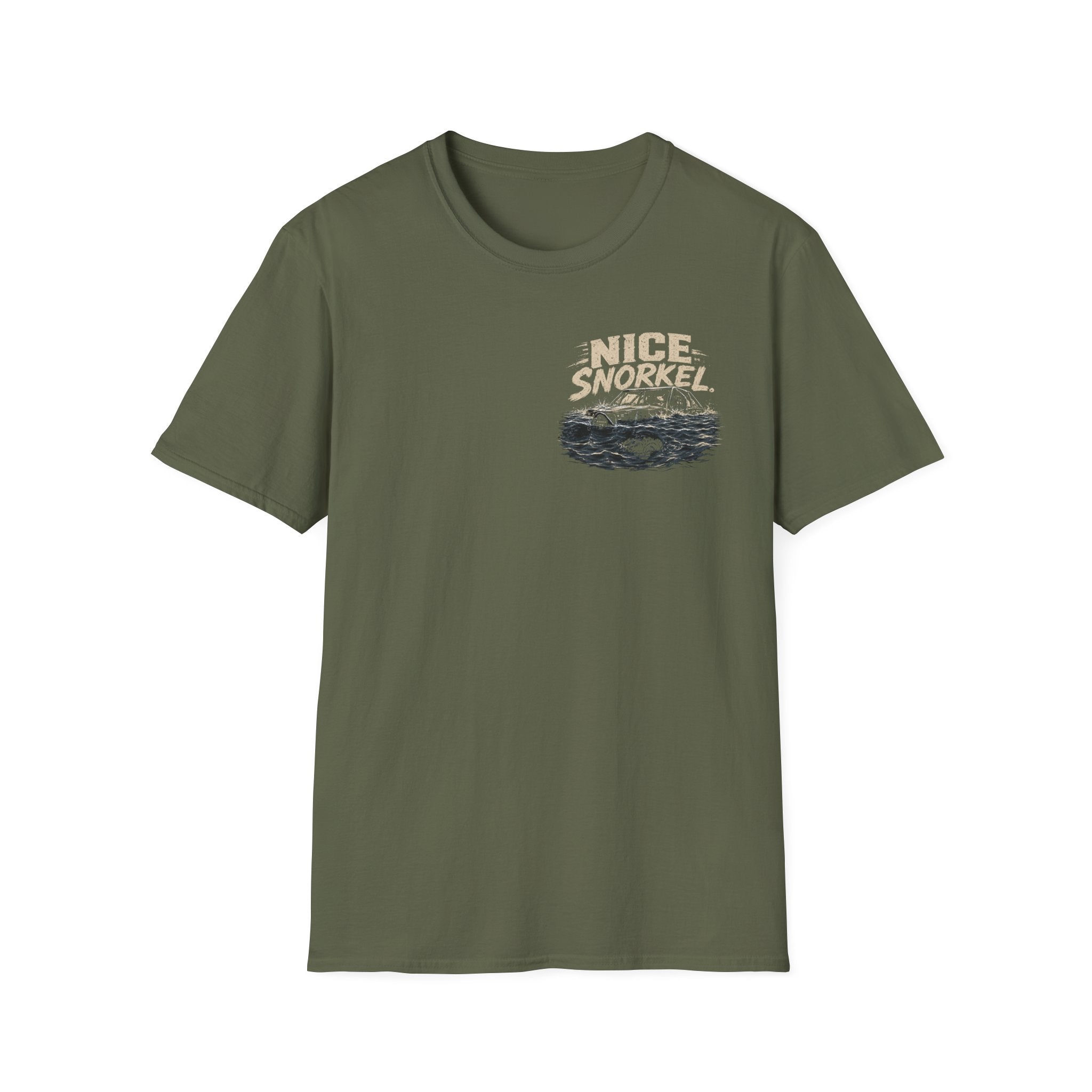 Nice Snorkel T-Shirt — Funny Off-Road Water Crossing Tee