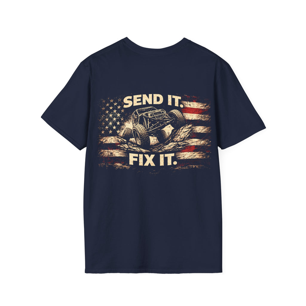 Send It Fix It Patriotic T-Shirt
