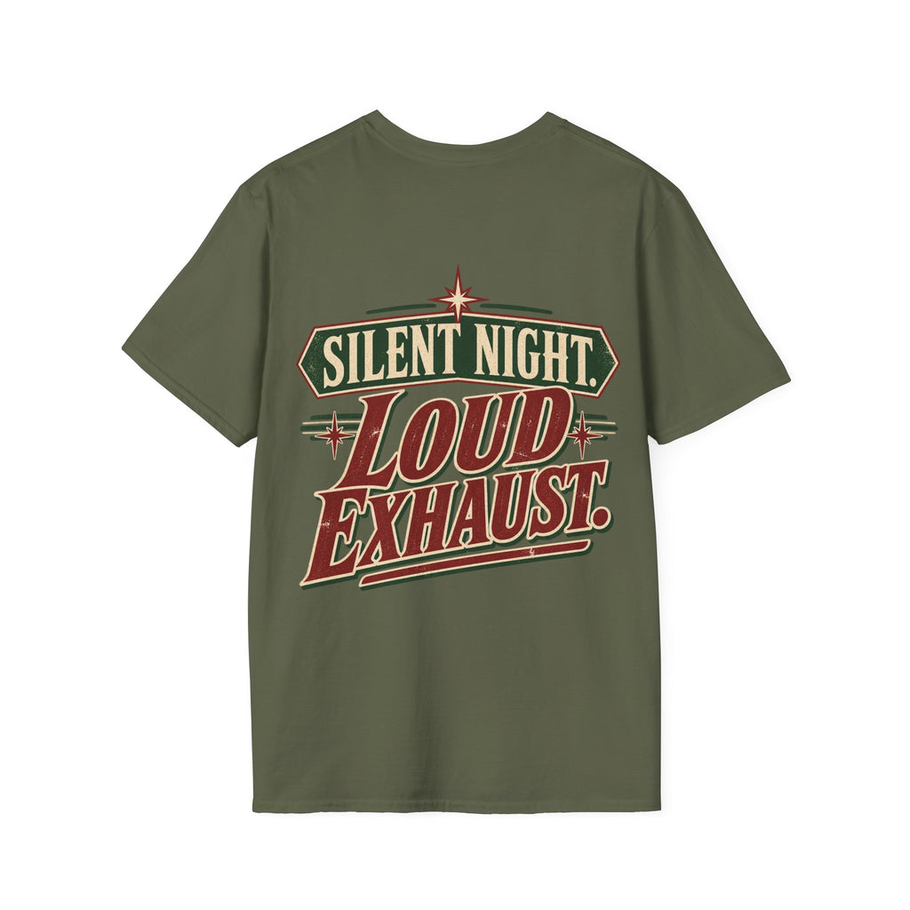 Silent Night. Loud Exhaust. T-Shirt