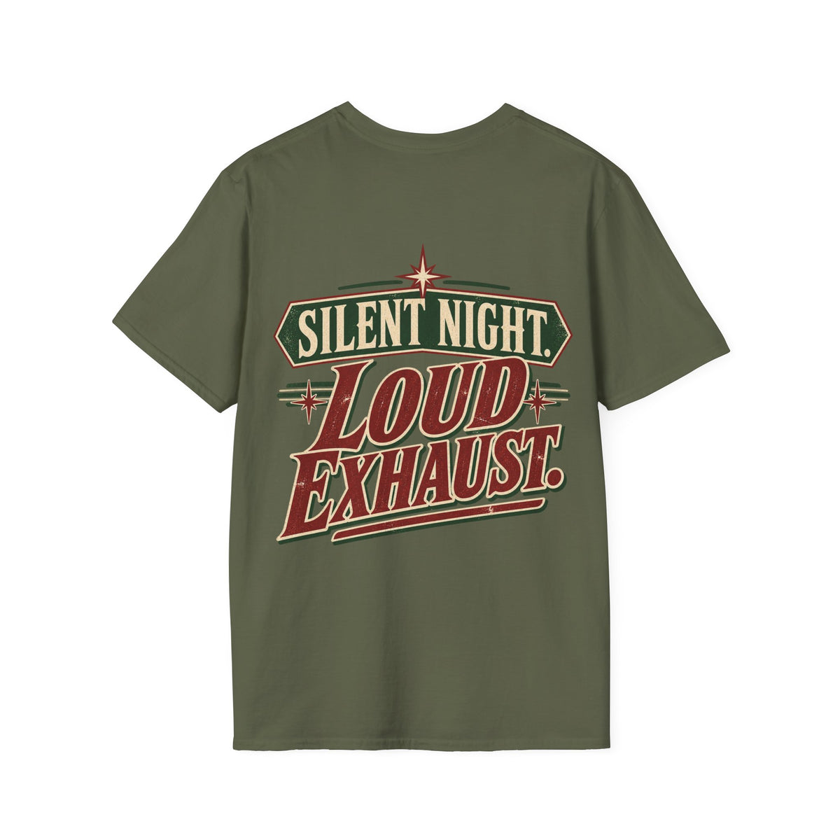 Silent Night. Loud Exhaust. T-Shirt