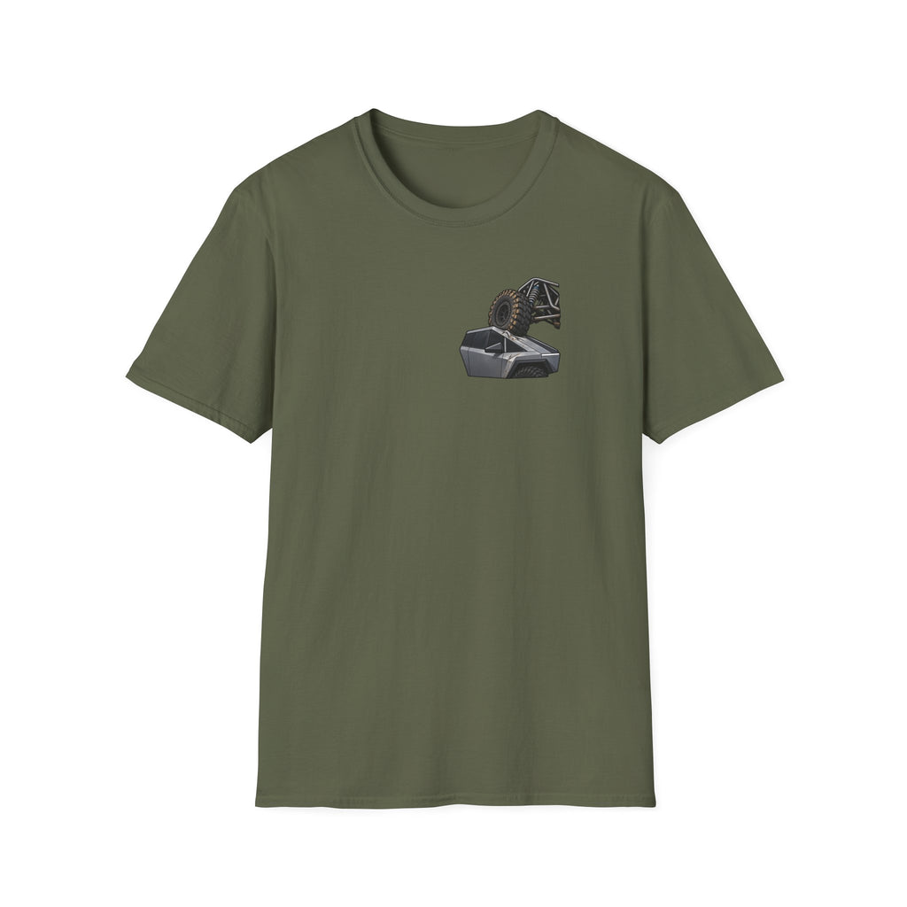 Cybertruck Crush — Rock Crawler T-Shirt