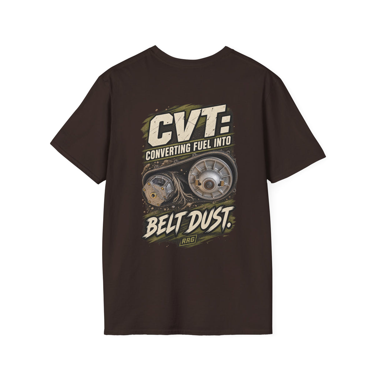 CVT: Converting Fuel Into Belt Dust T-shirt