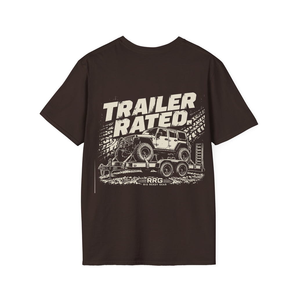 TRAILER RATED 4 Door T-Shirt