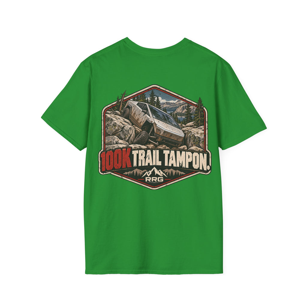 100K Trail Tampon — Vintage Badge T-shirt
