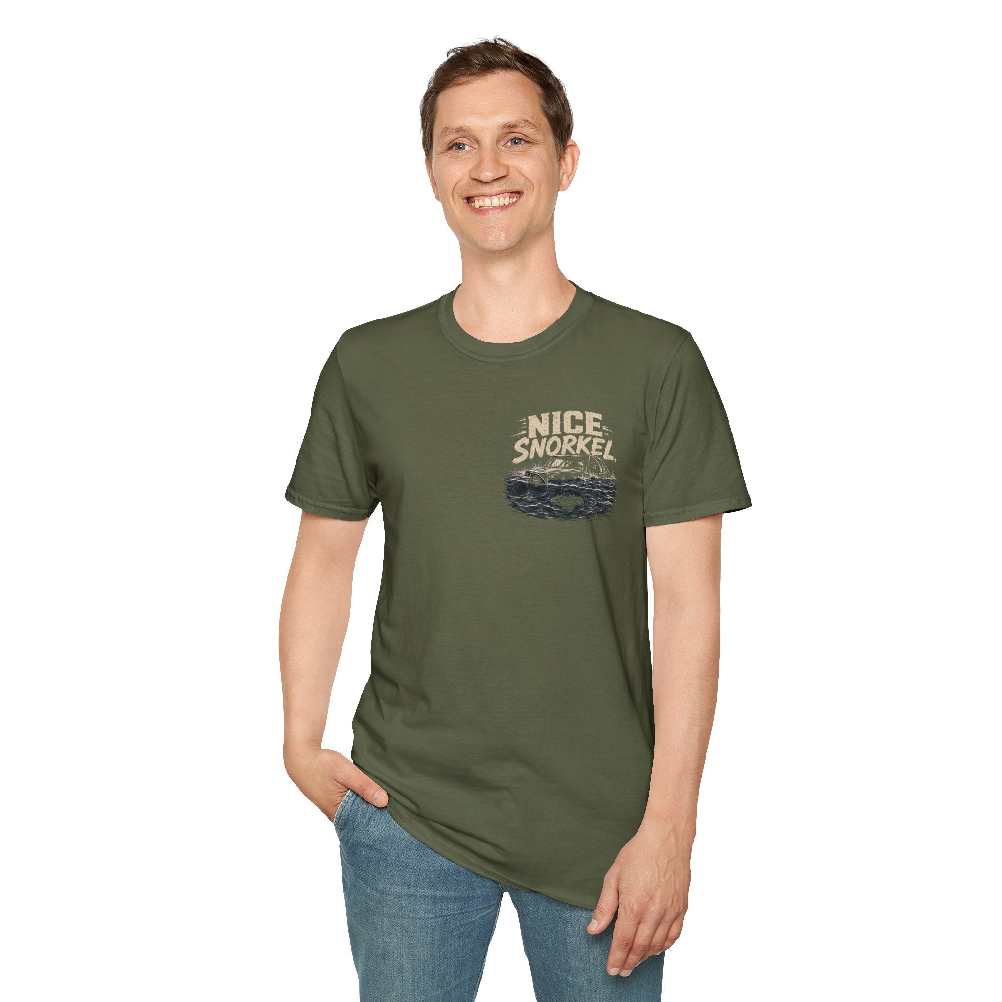 Nice Snorkel T-Shirt — Funny Off-Road Water Crossing Tee