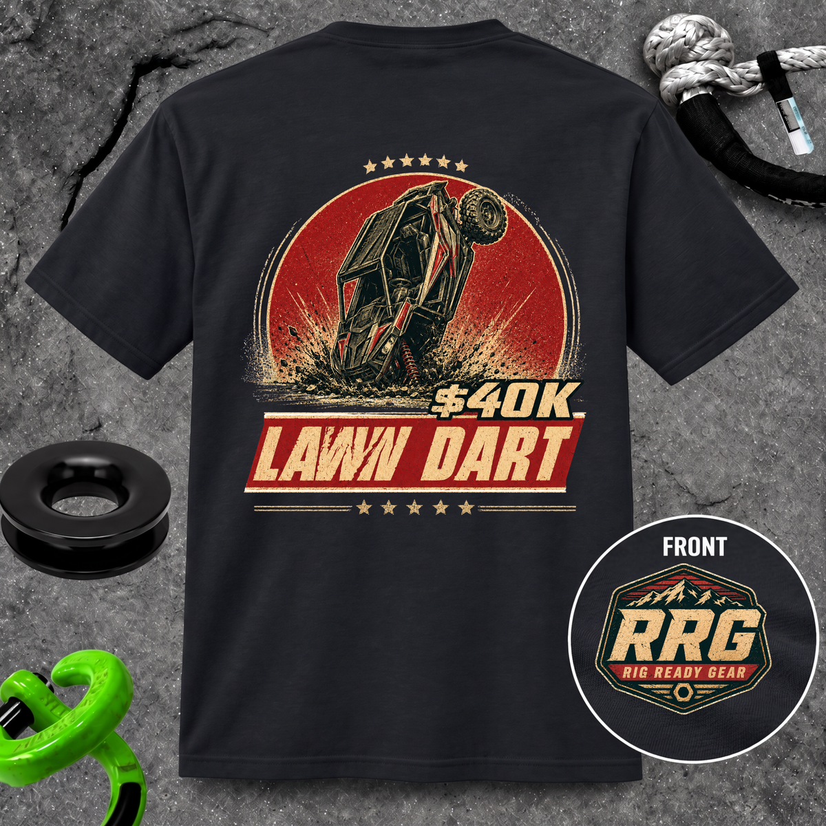 $40K Lawn Dart T-Shirt