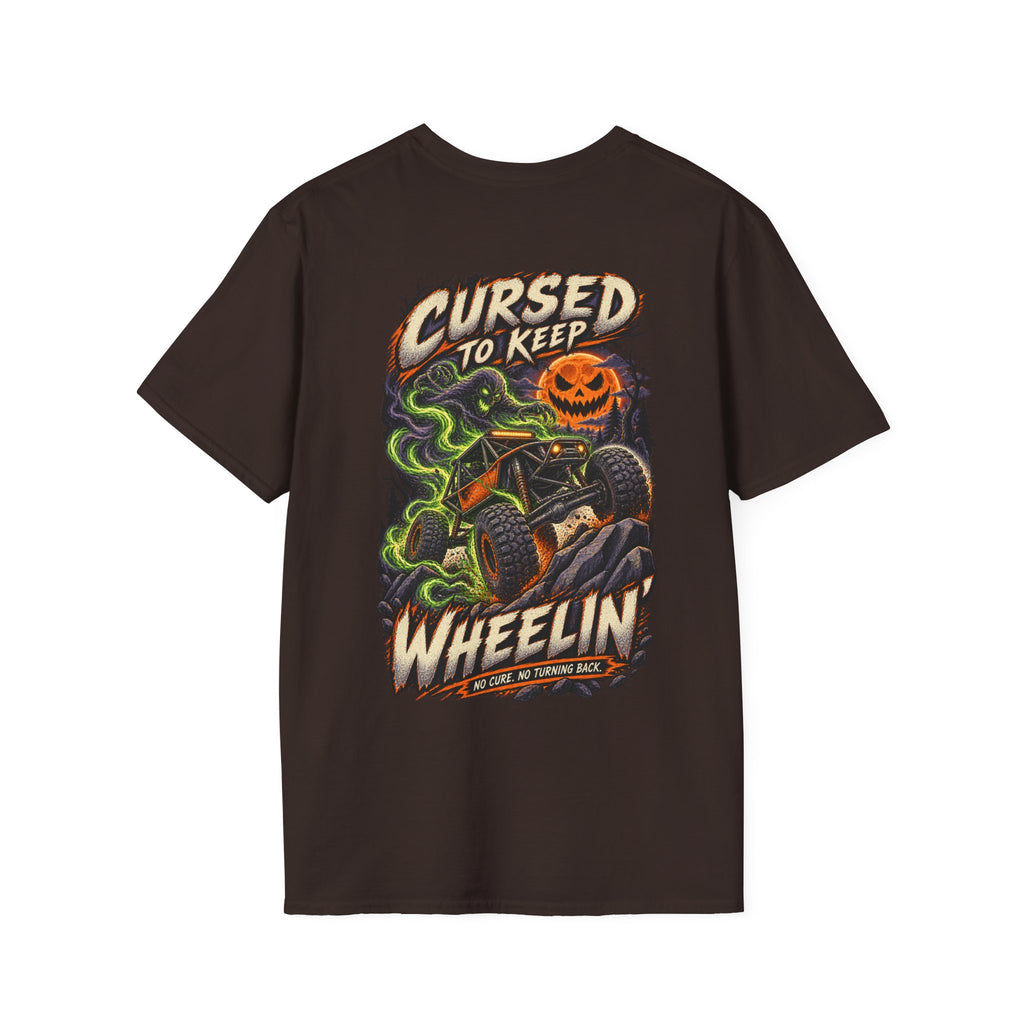 Cursed to Keep Wheelin’ Phantom T-shirt