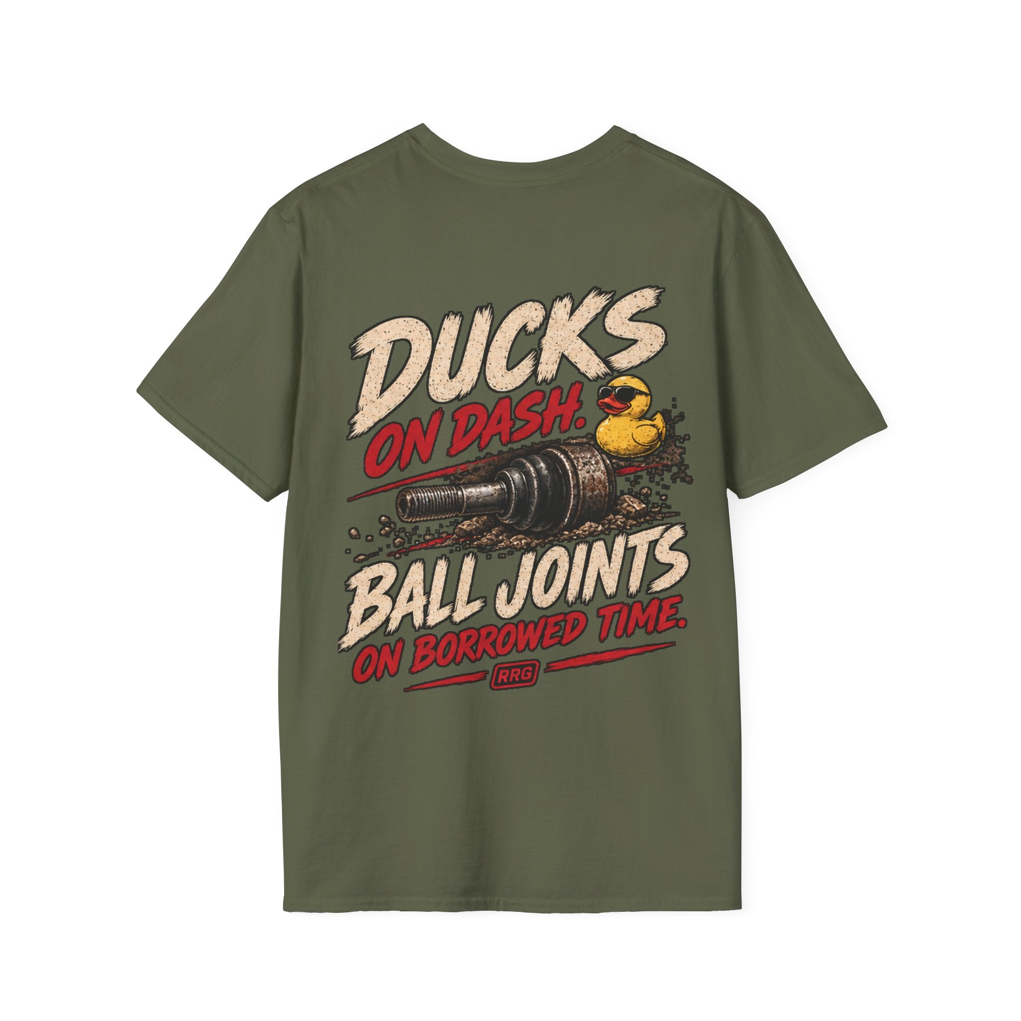 Ducks on Dash. Ball Joints on Borrowed Time. T-shirt