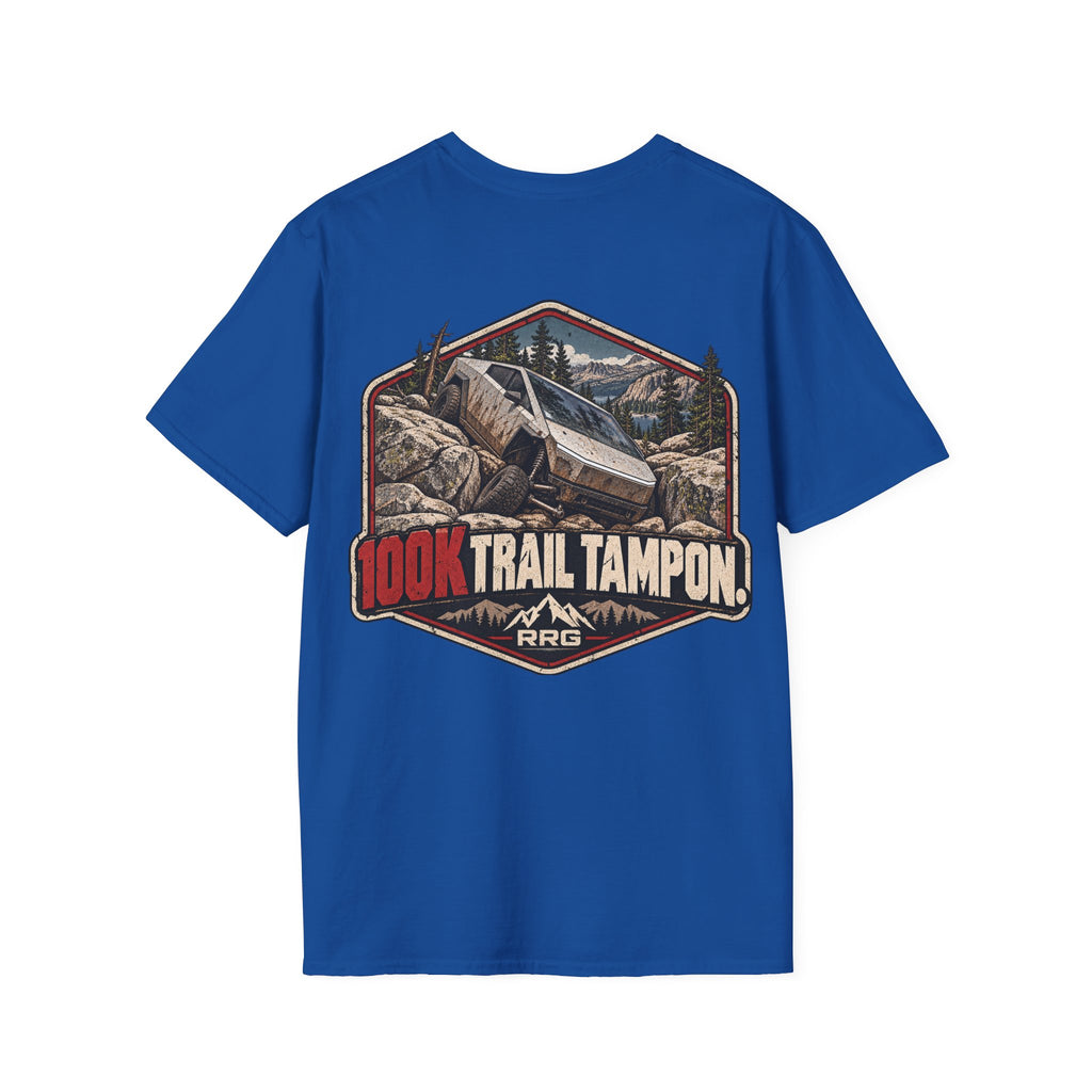 100K Trail Tampon — Vintage Badge T-shirt