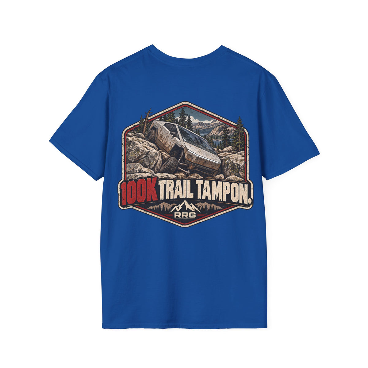 100K Trail Tampon — Vintage Badge T-shirt