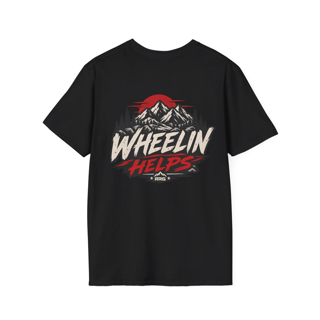 WHEELIN HELPS T-shirt