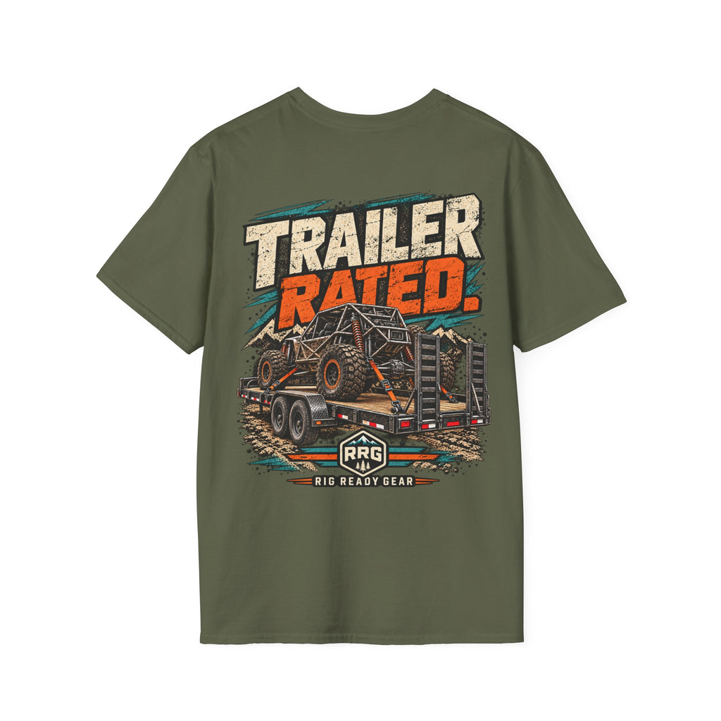 TRAILER RATED — ROCK CRAWLER t-shirt