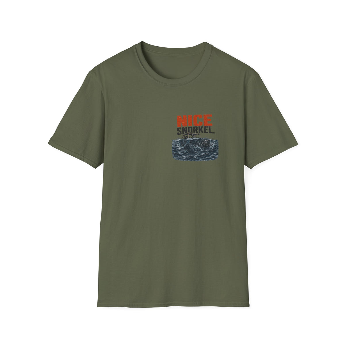 Nice Snorkel T-Shirt — Funny Off-Road Water Crossing Tee
