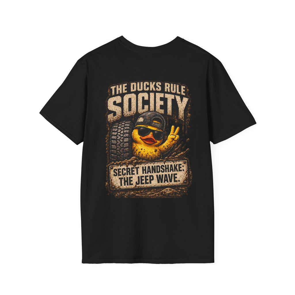 The Ducks Rule Society — Secret Handshake: The Jeep Wave — Wave Approved T-shirt