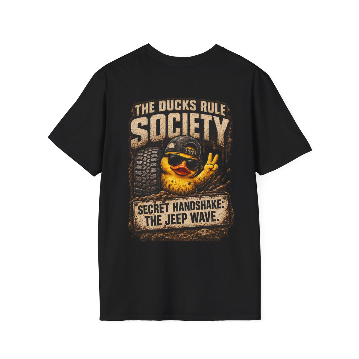 The Ducks Rule Society — Secret Handshake: The Jeep Wave — Wave Approved T-shirt