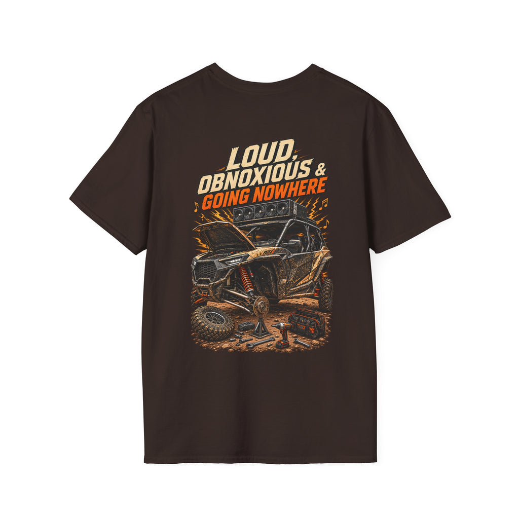 60K Golf Cart Loud, Obnoxious & Going Nowhere T-shirt