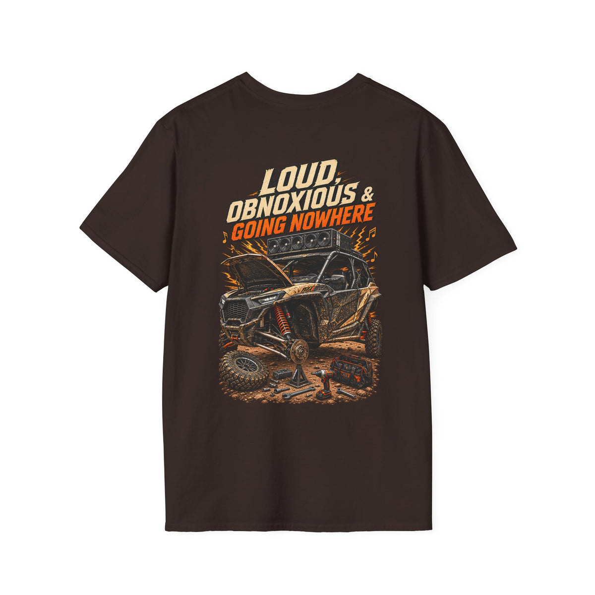 60K Golf Cart Loud, Obnoxious & Going Nowhere T-shirt