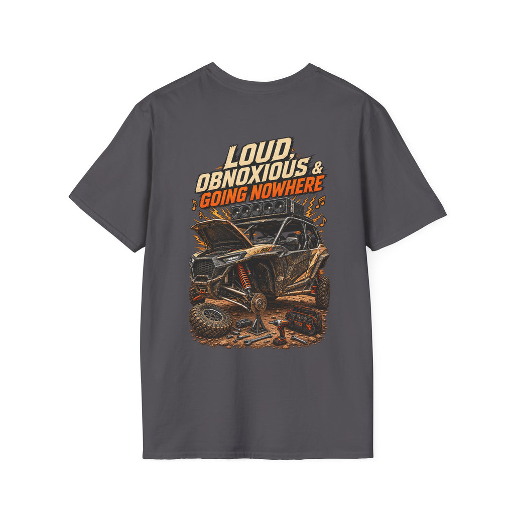 60K Golf Cart Loud, Obnoxious & Going Nowhere T-shirt