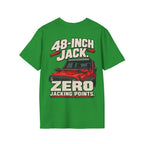 48-Inch Jack. Zero Jacking Points. T-shirt