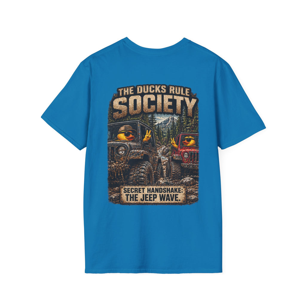 The Ducks Rule Society — Secret Handshake: The Jeep Wave T-shirt