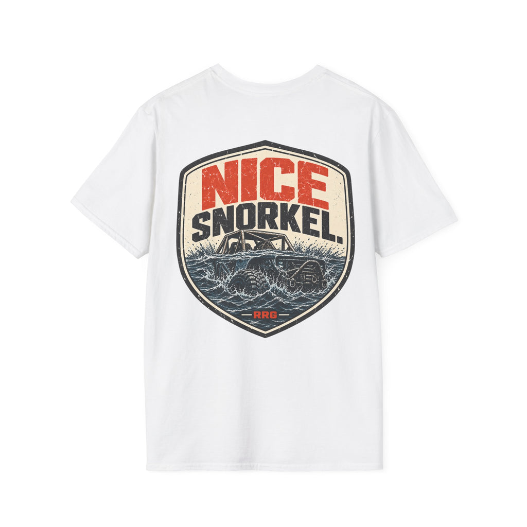 Nice Snorkel T-Shirt — Funny Off-Road Water Crossing Tee