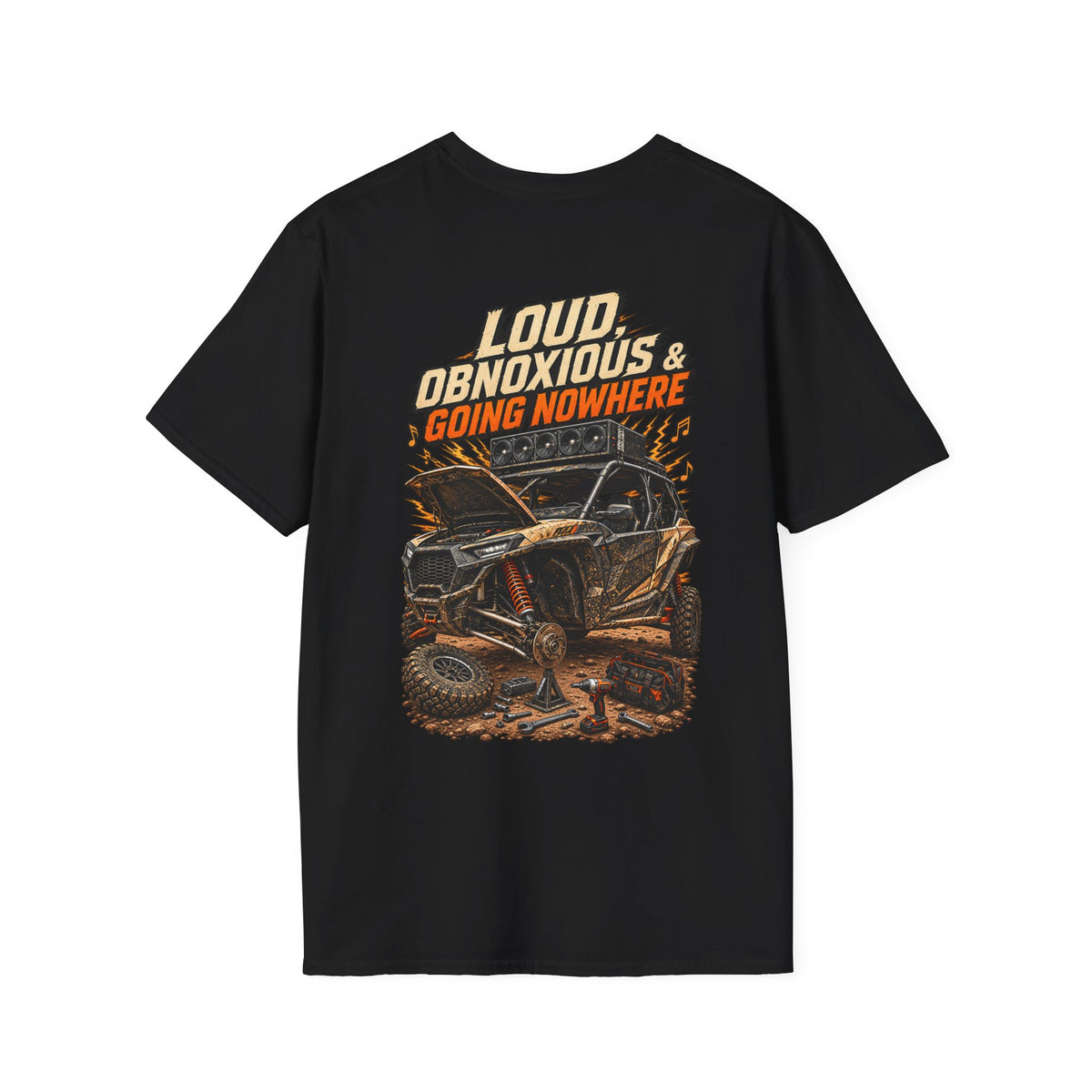 60K Golf Cart Loud, Obnoxious & Going Nowhere T-shirt