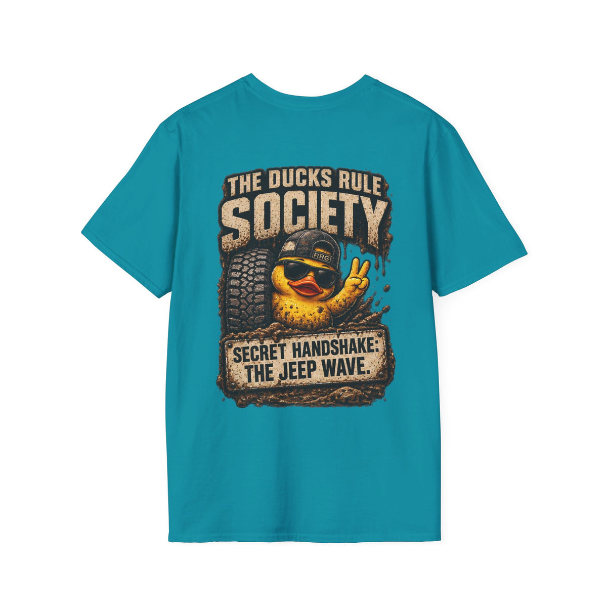The Ducks Rule Society — Secret Handshake: The Jeep Wave — Wave Approved T-shirt