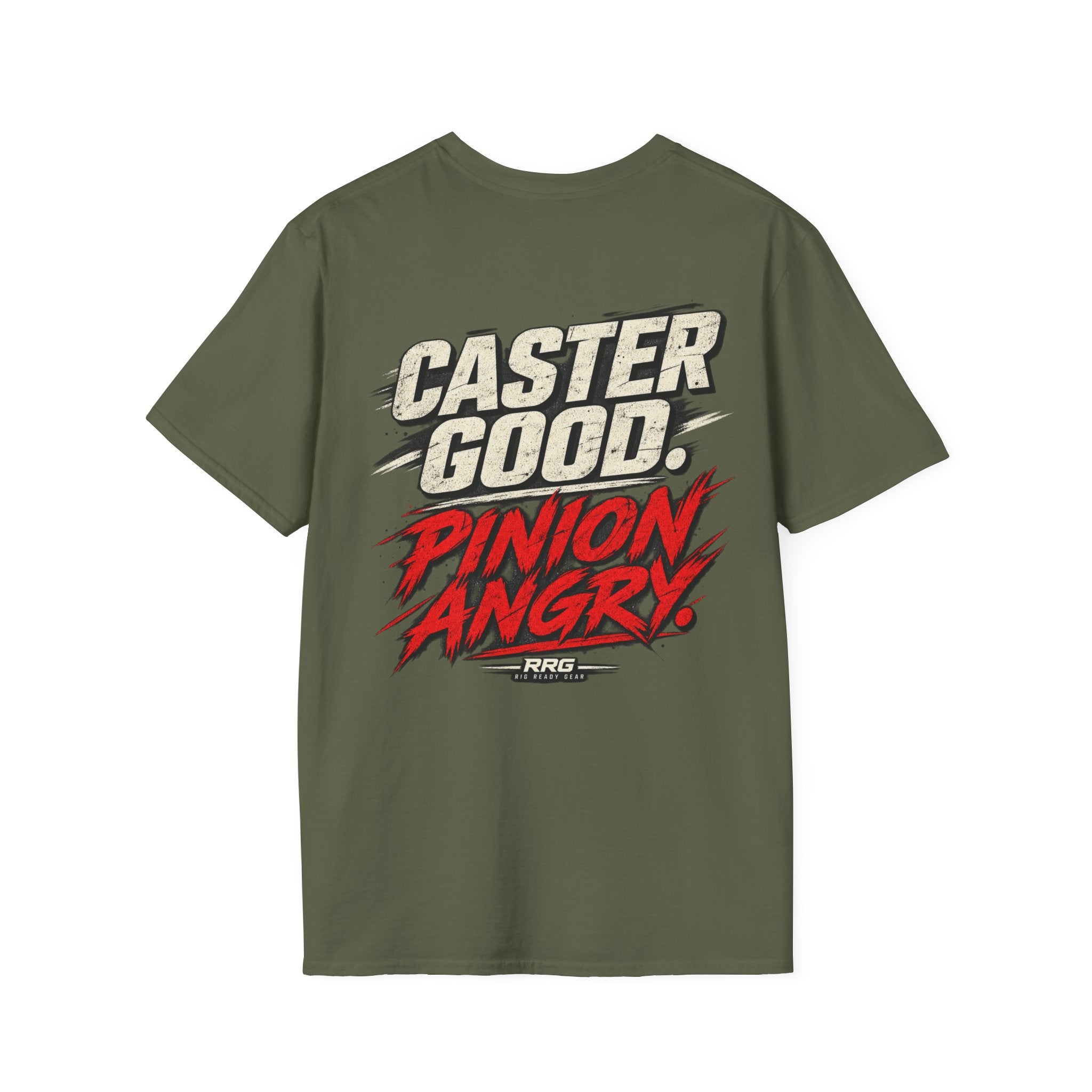 CASTER GOOD. PINION ANGRY. T-shirt