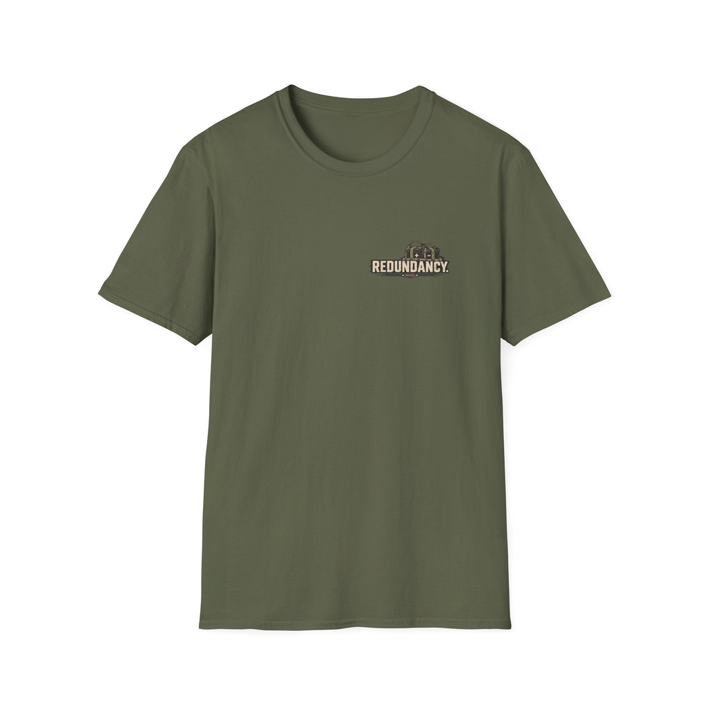 Dual Batteries. Single Recovery Point. T-shirt