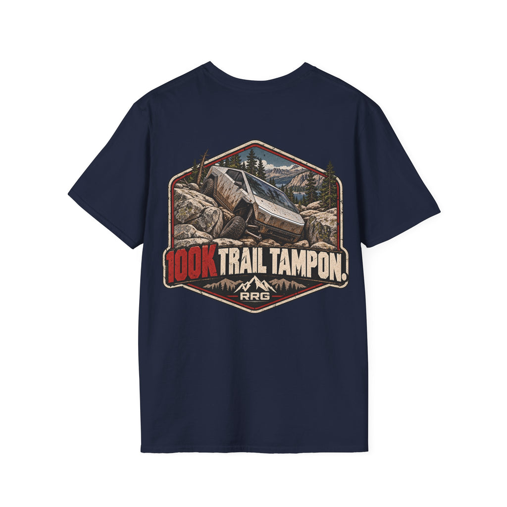 100K Trail Tampon — Vintage Badge T-shirt