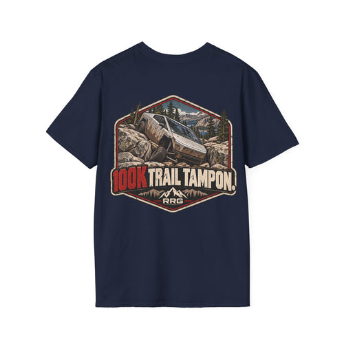 100K Trail Tampon — Vintage Badge T-shirt