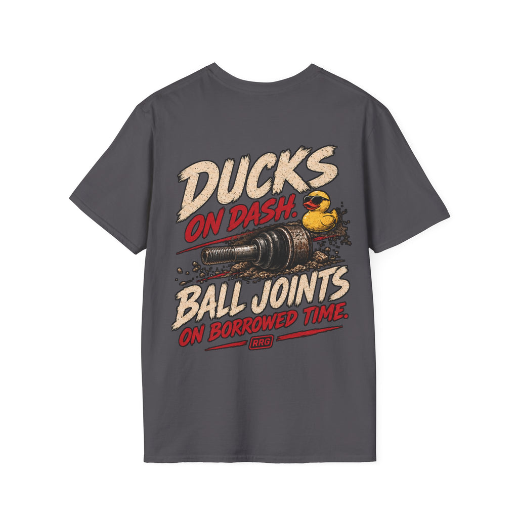 Ducks on Dash. Ball Joints on Borrowed Time. T-shirt