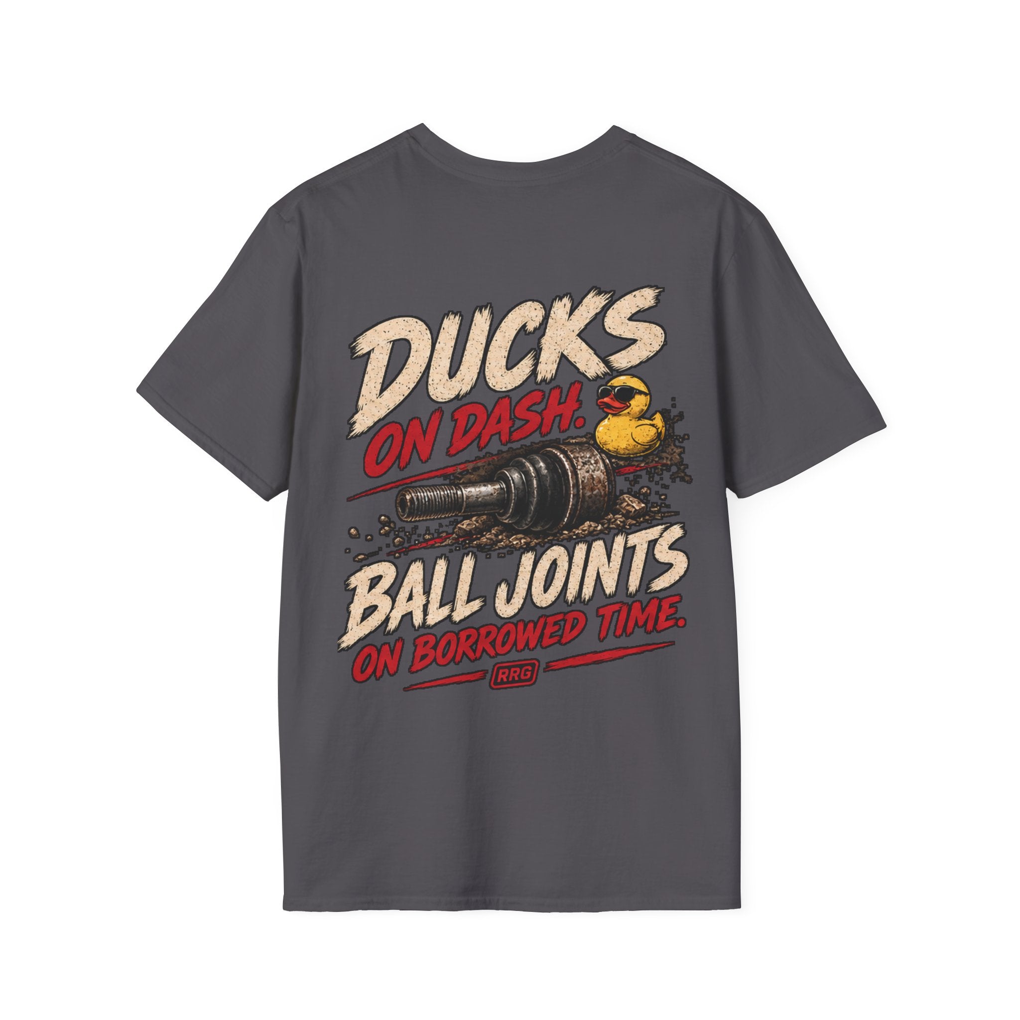Ducks on Dash. Ball Joints on Borrowed Time. T-shirt