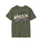 WHEELIN. BECAUSE PRISON IS WORSE. T-shirt