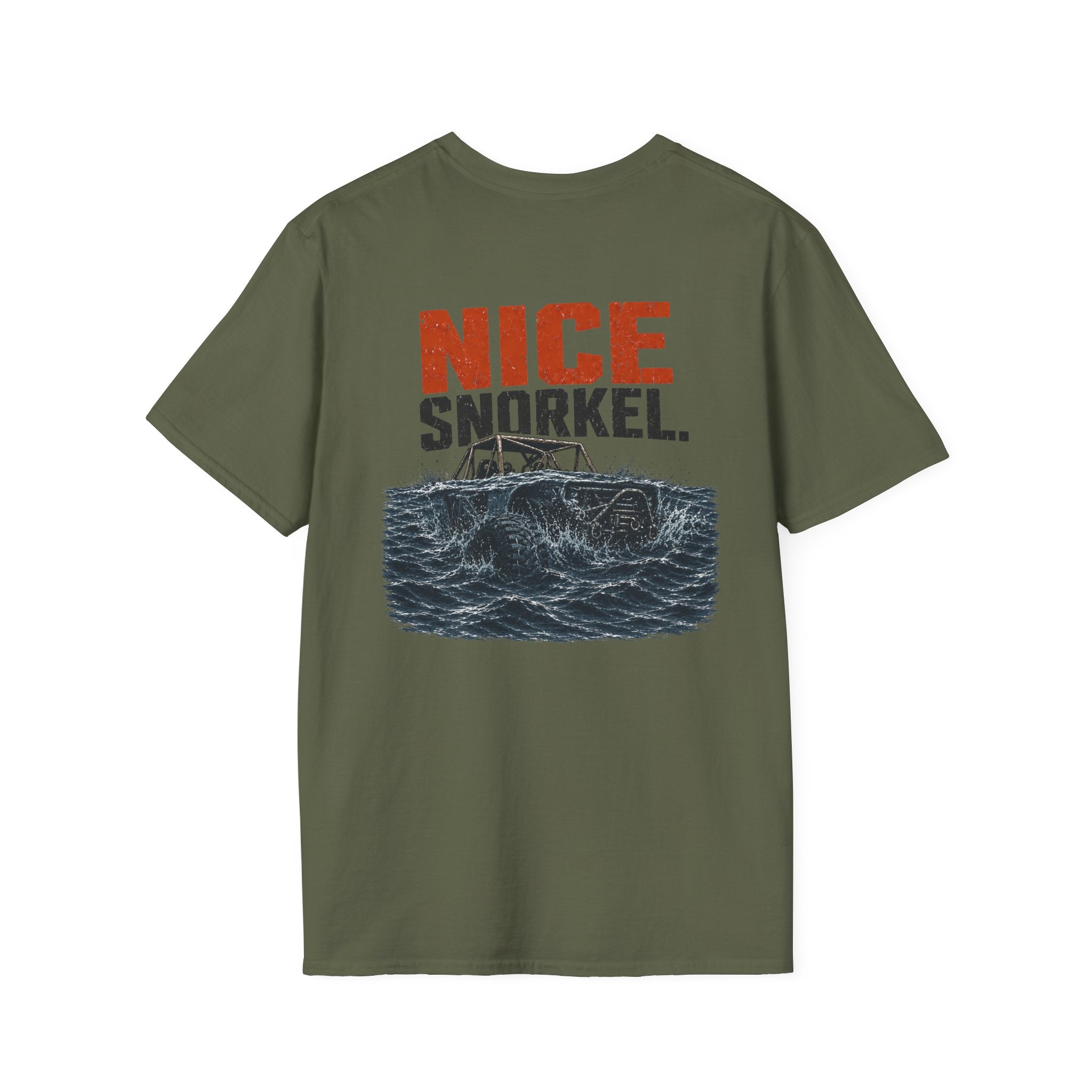 Nice Snorkel T-Shirt — Funny Off-Road Water Crossing Tee