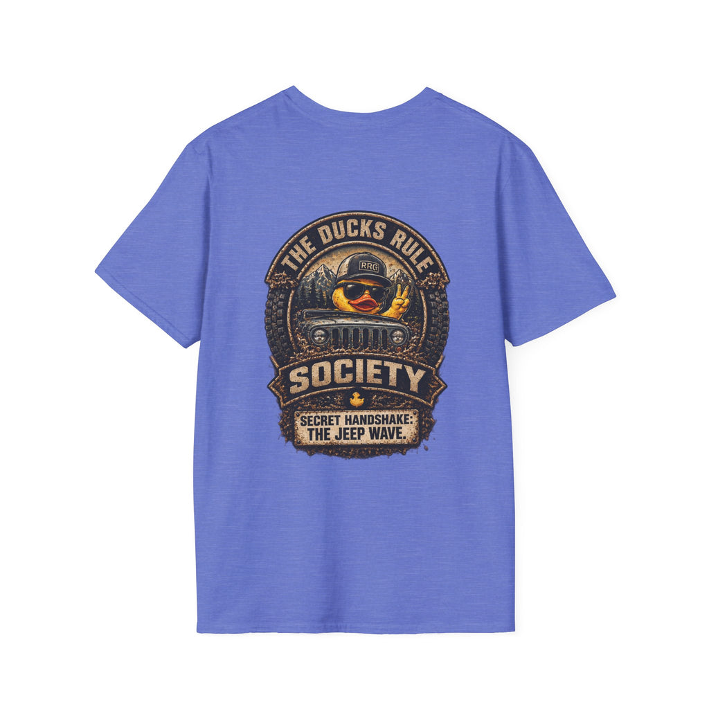 The Ducks Rule Society — Secret Handshake: The Jeep Wave — Handshake Verified T-shirt