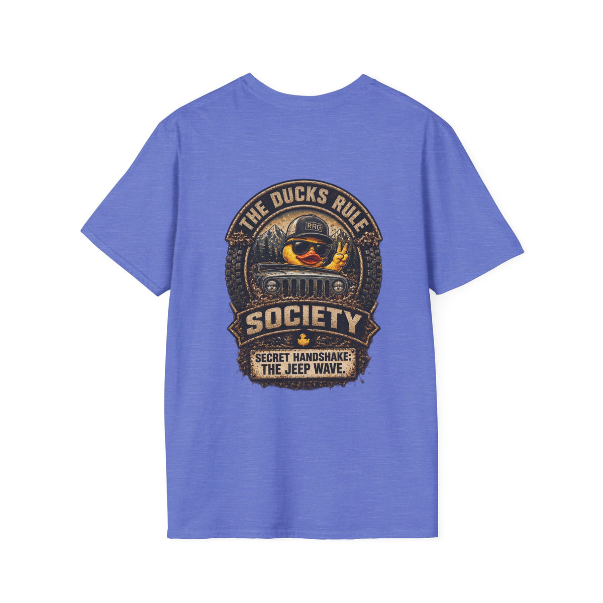 The Ducks Rule Society — Secret Handshake: The Jeep Wave — Handshake Verified T-shirt