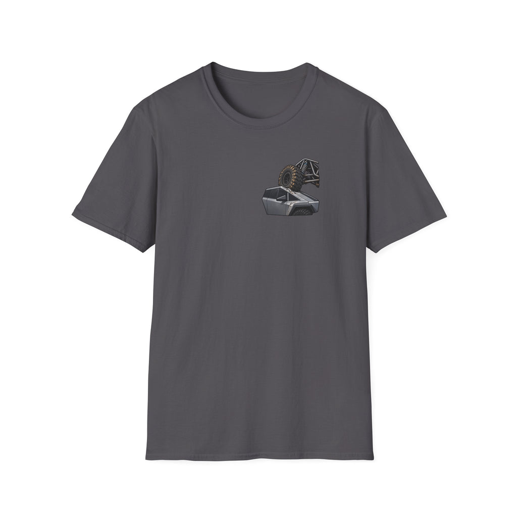 Cybertruck Crush — Rock Crawler T-Shirt