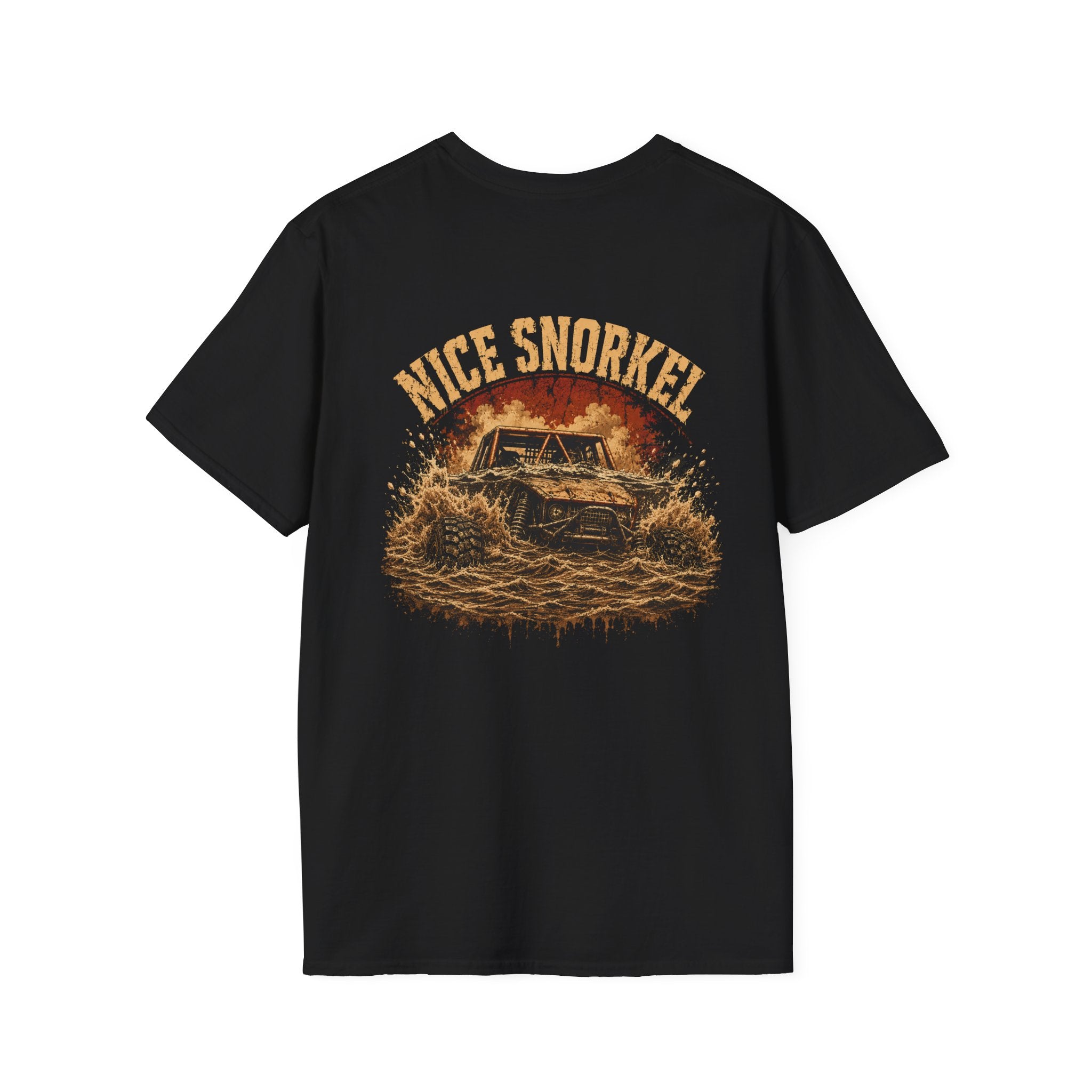 Nice Snorkel T-Shirt — Retro Off-Road Water Crossing Tee