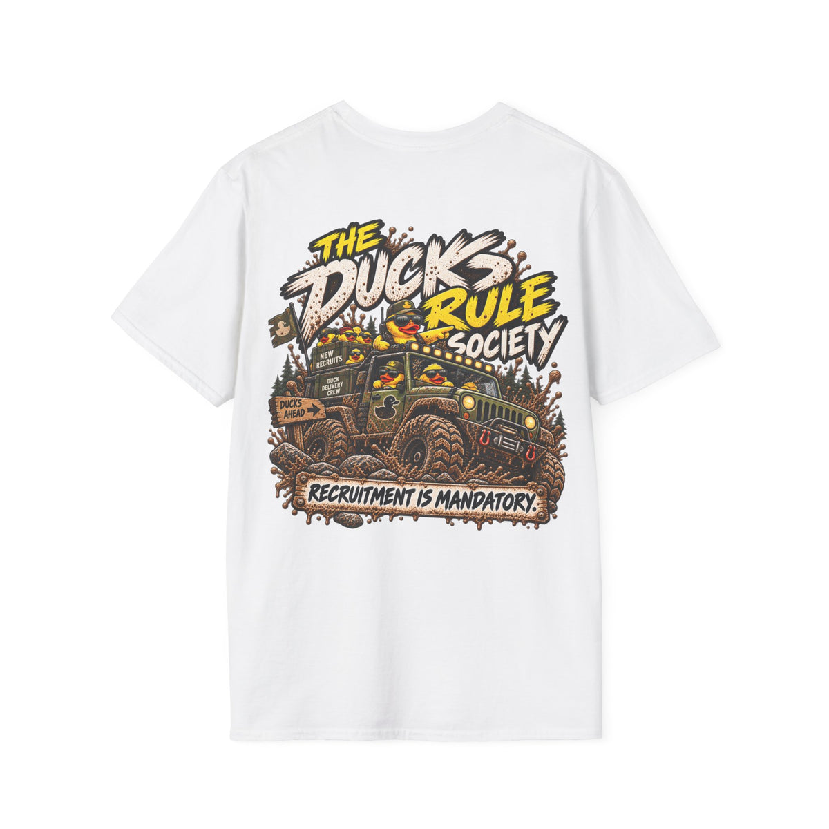 The Ducks Rule Society — Recruitment Is Mandatory T-shirt