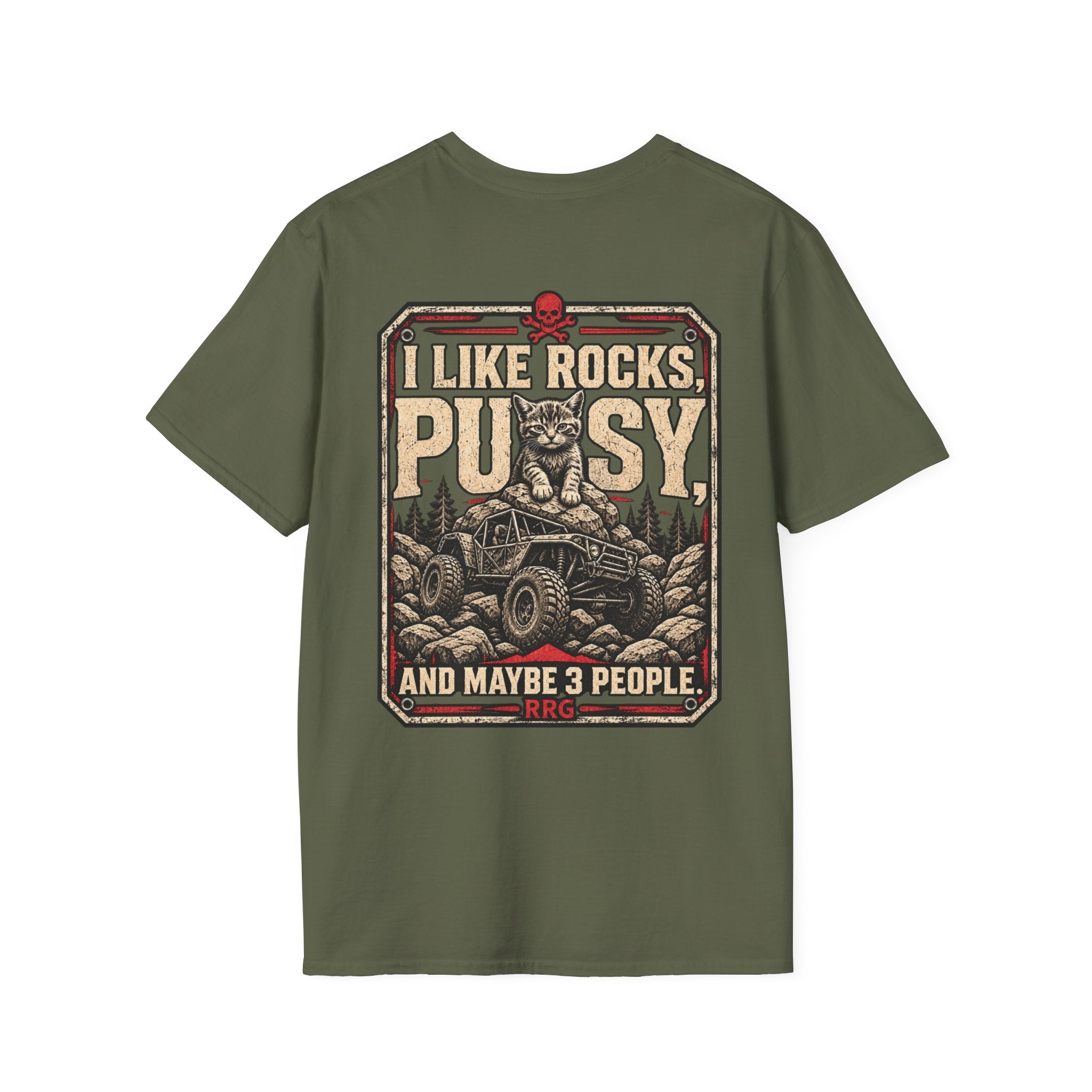 I Like Rocks, Pus*y, and Maybe 3 People T-shirt