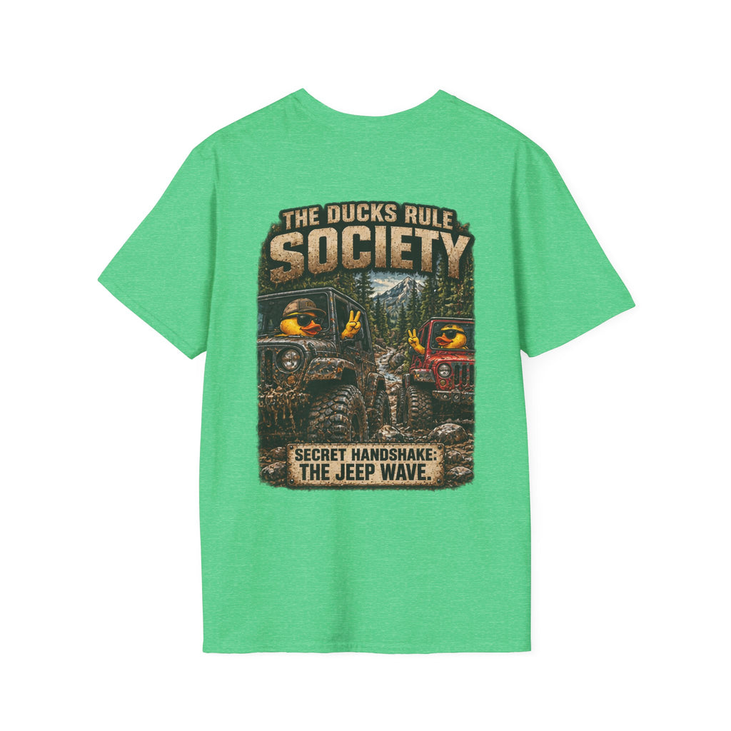 The Ducks Rule Society — Secret Handshake: The Jeep Wave T-shirt