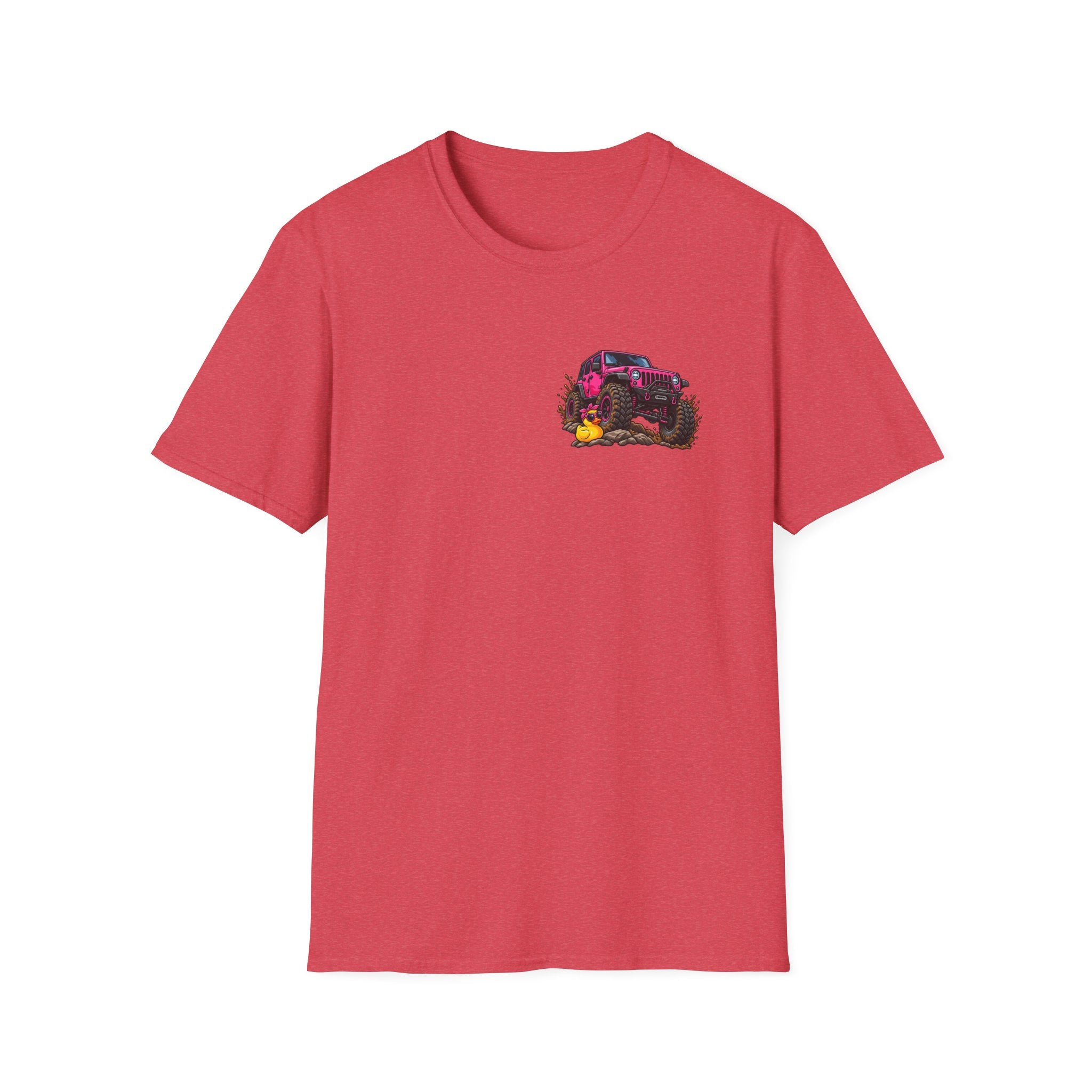 Mud, Ducks & Pink 4x4 T-shirt